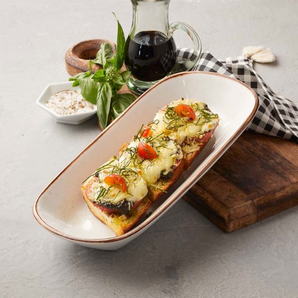 Tostadas Mozzarella Capresse