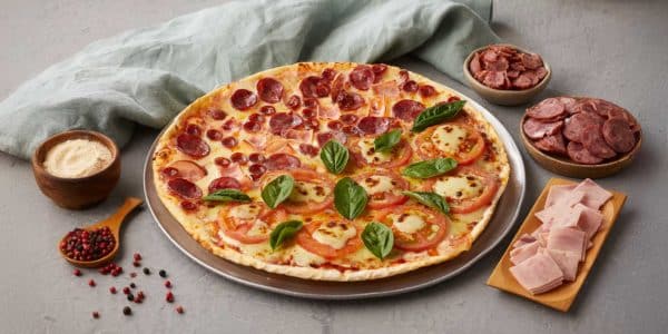Pizza Piccolo por Mitades