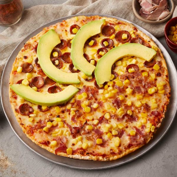 Pizza Milenium por mitades