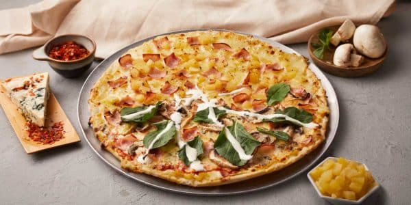 Pizza Ejecutiva por mitades