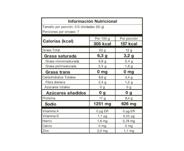 Alternative view of Chorizo 70 gr