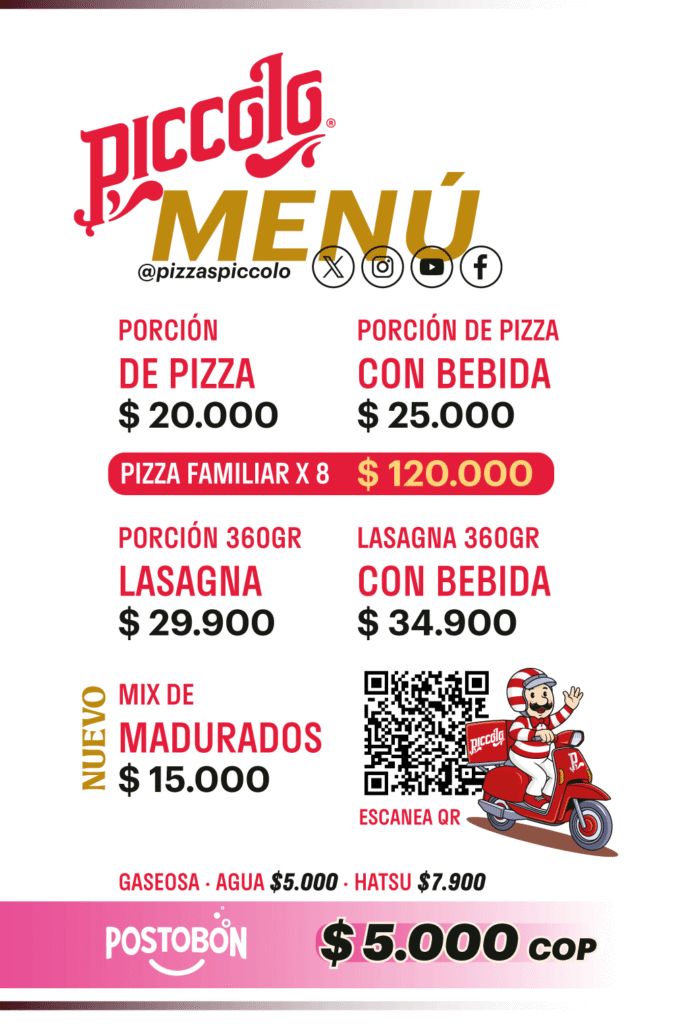 Pizzas Piccolo – Pizza