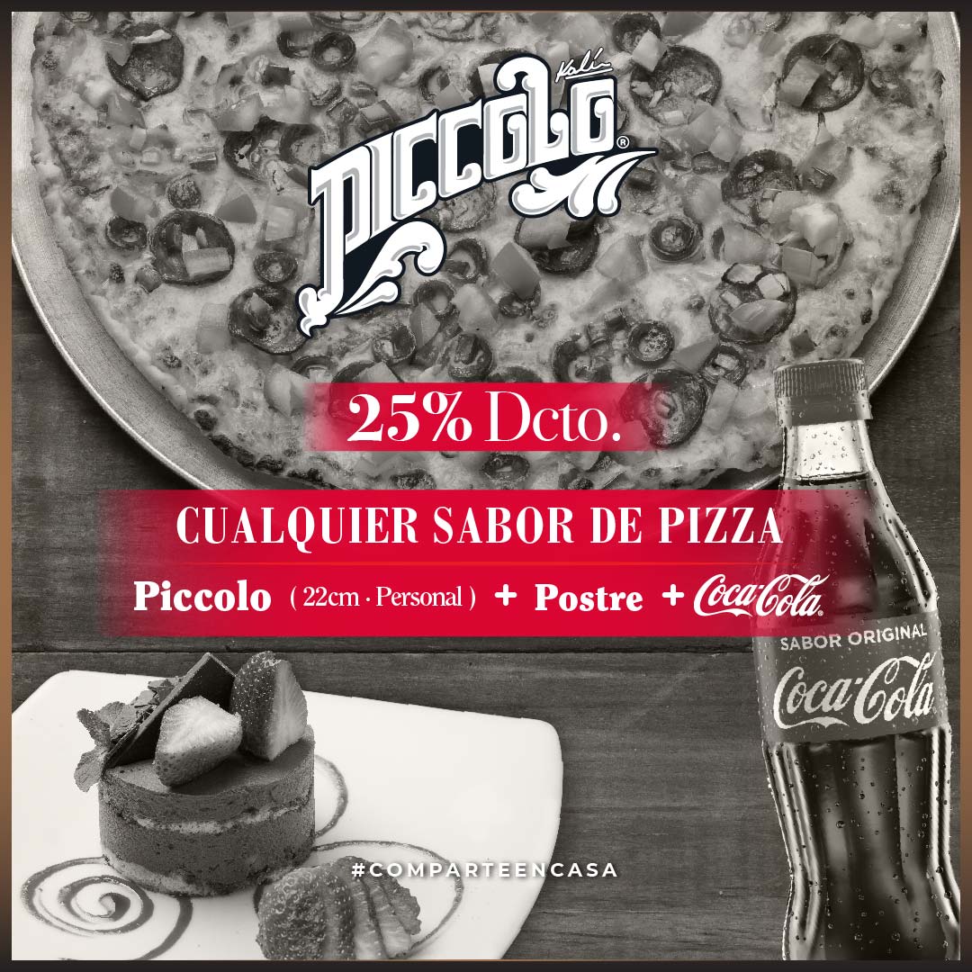 Promociones Pizzas Piccolo Pizza